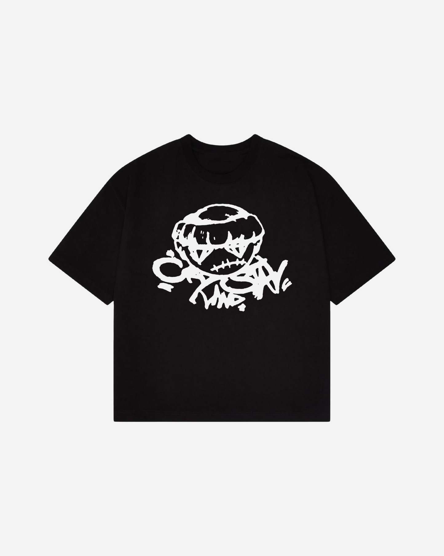 CRYSTALAND THUG BLACK T-SHIRT