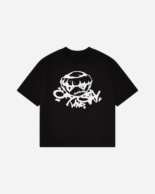 CRYSTALAND THUG BLACK T-SHIRT