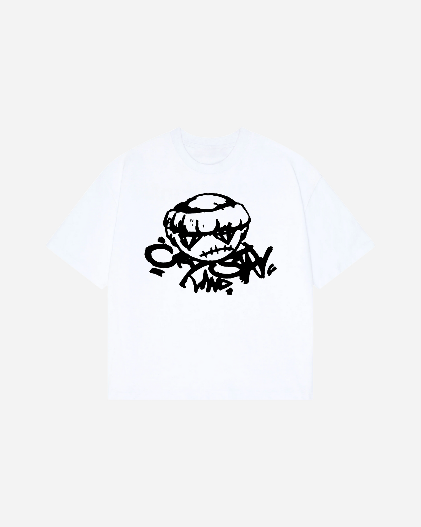 CRYSTALAND THUG WHITE T-SHIRT