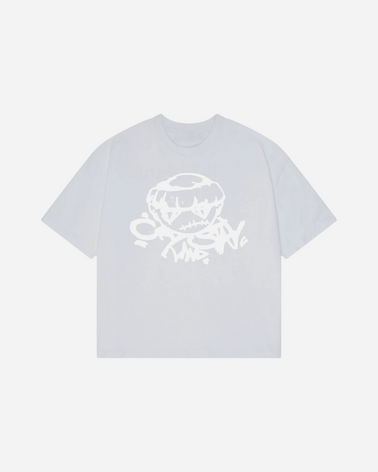 CRYSTALAND THUG SILVER GREY T-SHIRT
