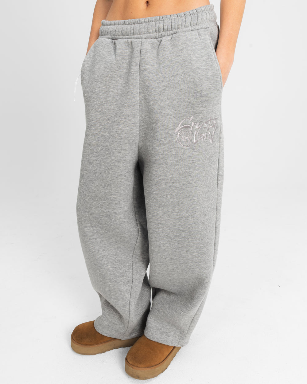 CRYSTALAND GREY SWEATPANTS