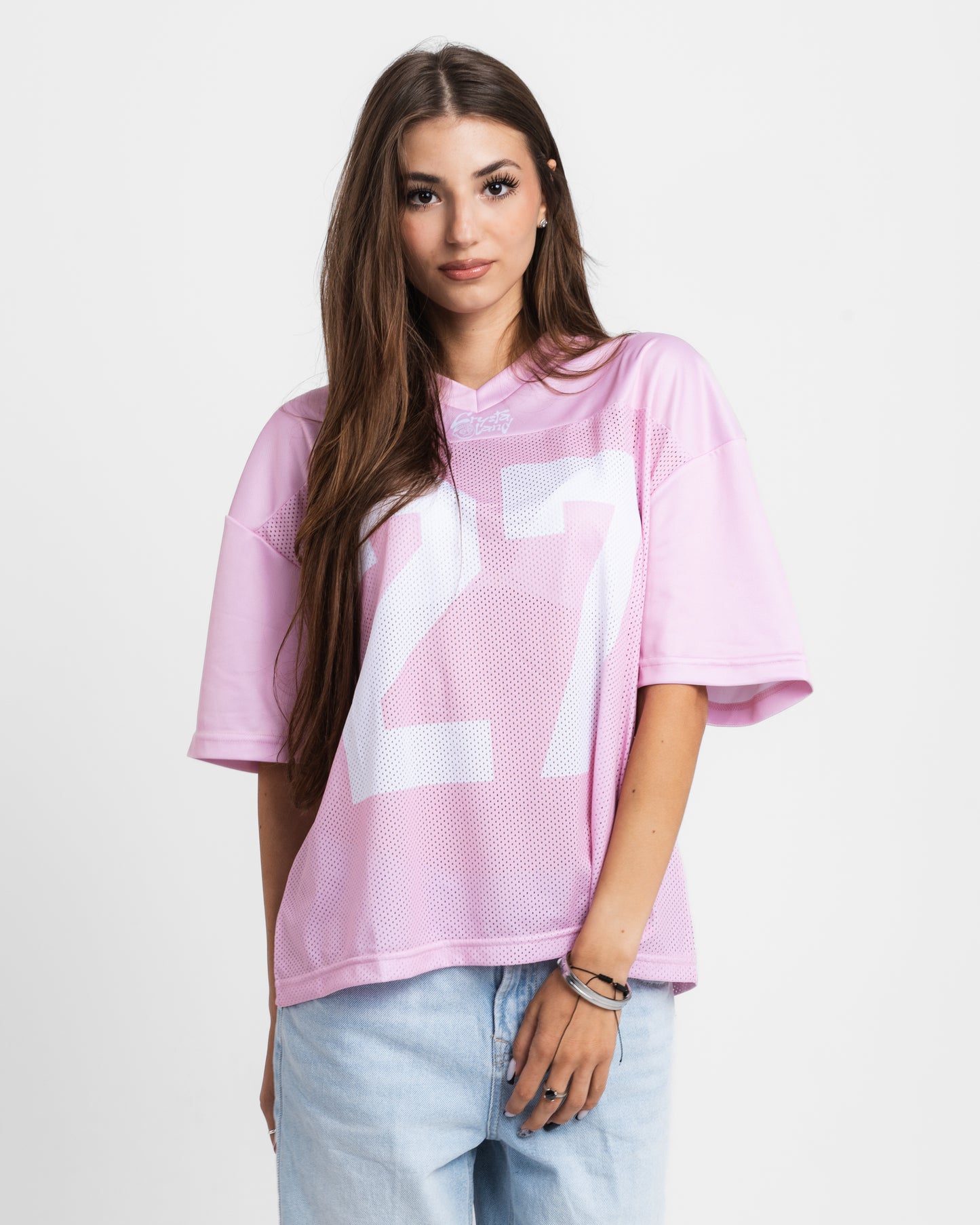 CRYSTALAND GRAFITTI SILVER GREY T-SHIRT