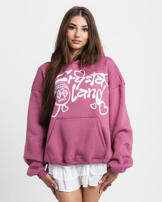 CRYSTALAND VALENTINE'S DAY ROSE HOODIE