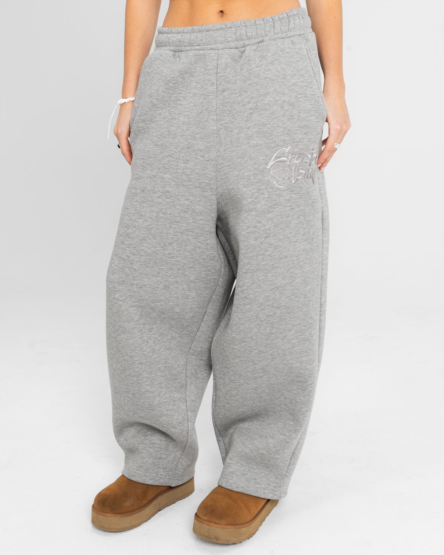 CRYSTALAND GREY SWEATPANTS