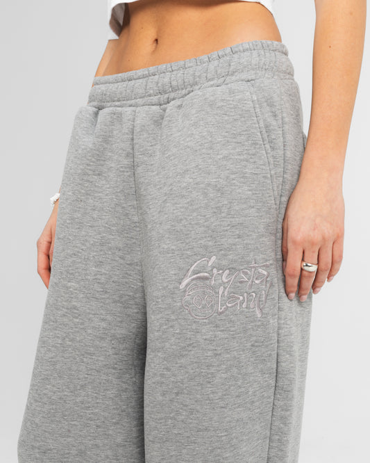 CRYSTALAND GREY SWEATPANTS