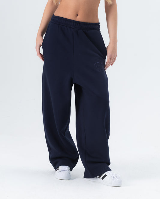 CRYSTALAND NAVY SWEATPANTS