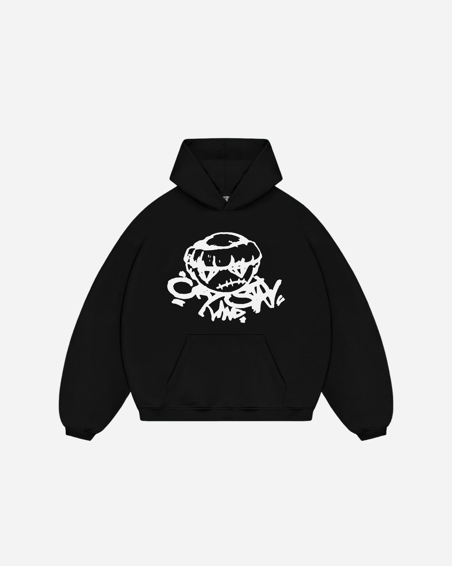 CRYSTALAND THUG BLACK HOODIE