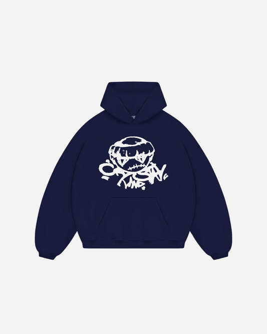 CRYSTALAND THUG NAVY HOODIE