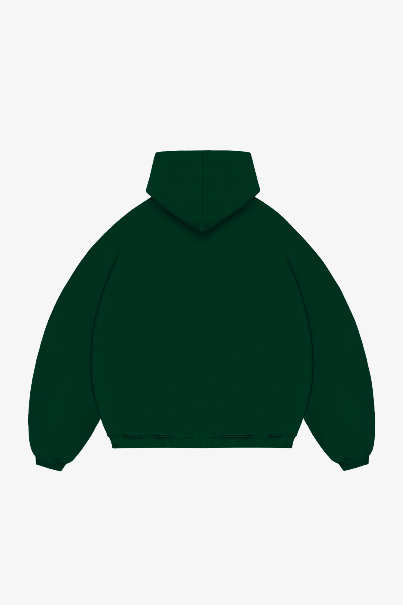 CRYSTALAND FOREST GREEN ZIP-UP-HOODIE