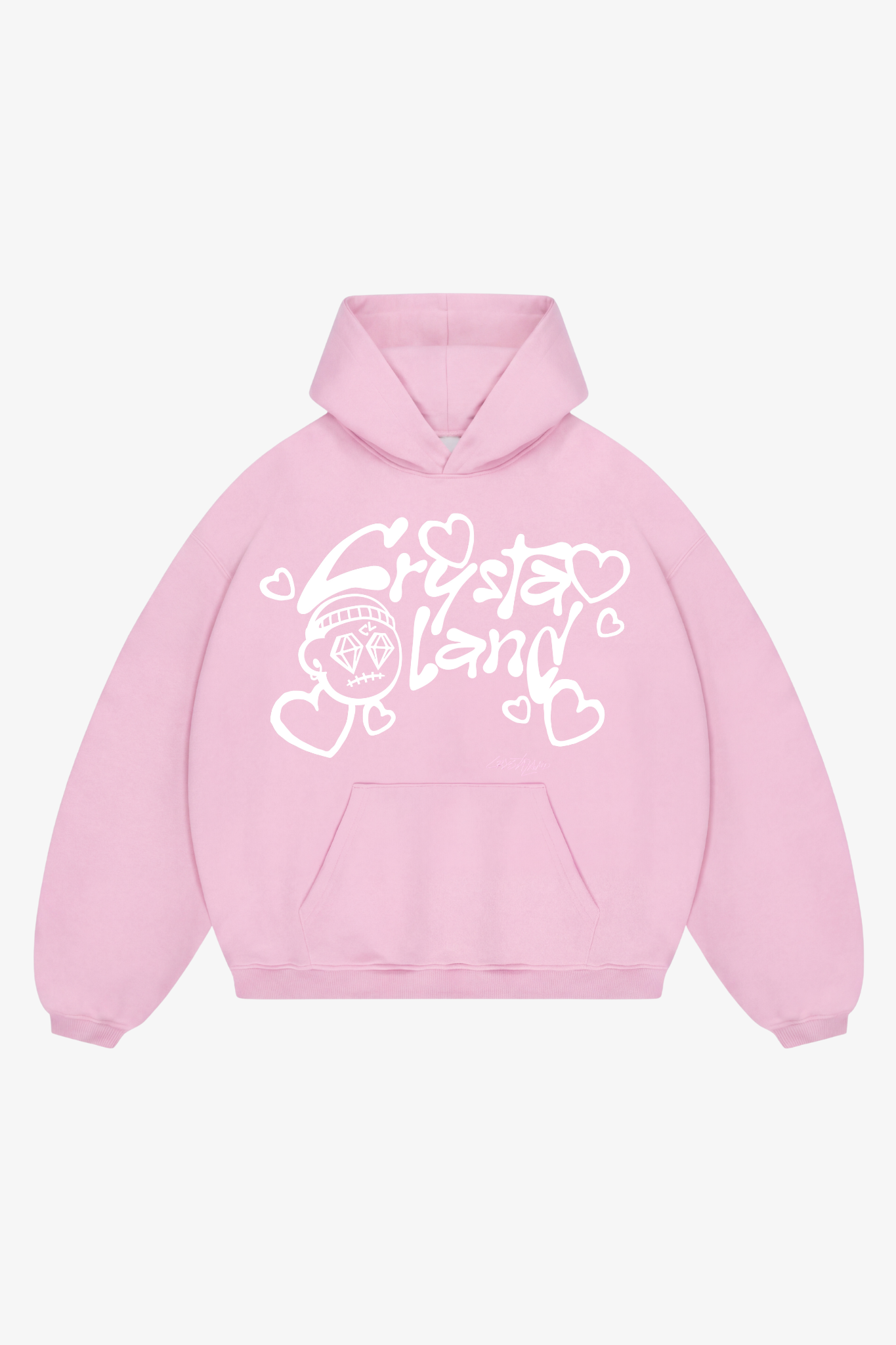 CRYSTALAND VALENTINE'S DAY VANILLA HOODIE