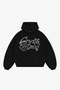 Crystaland Schwarzer Hoodie