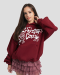 CRYSTALAND VALENTINE'S DAY VANILLA HOODIE