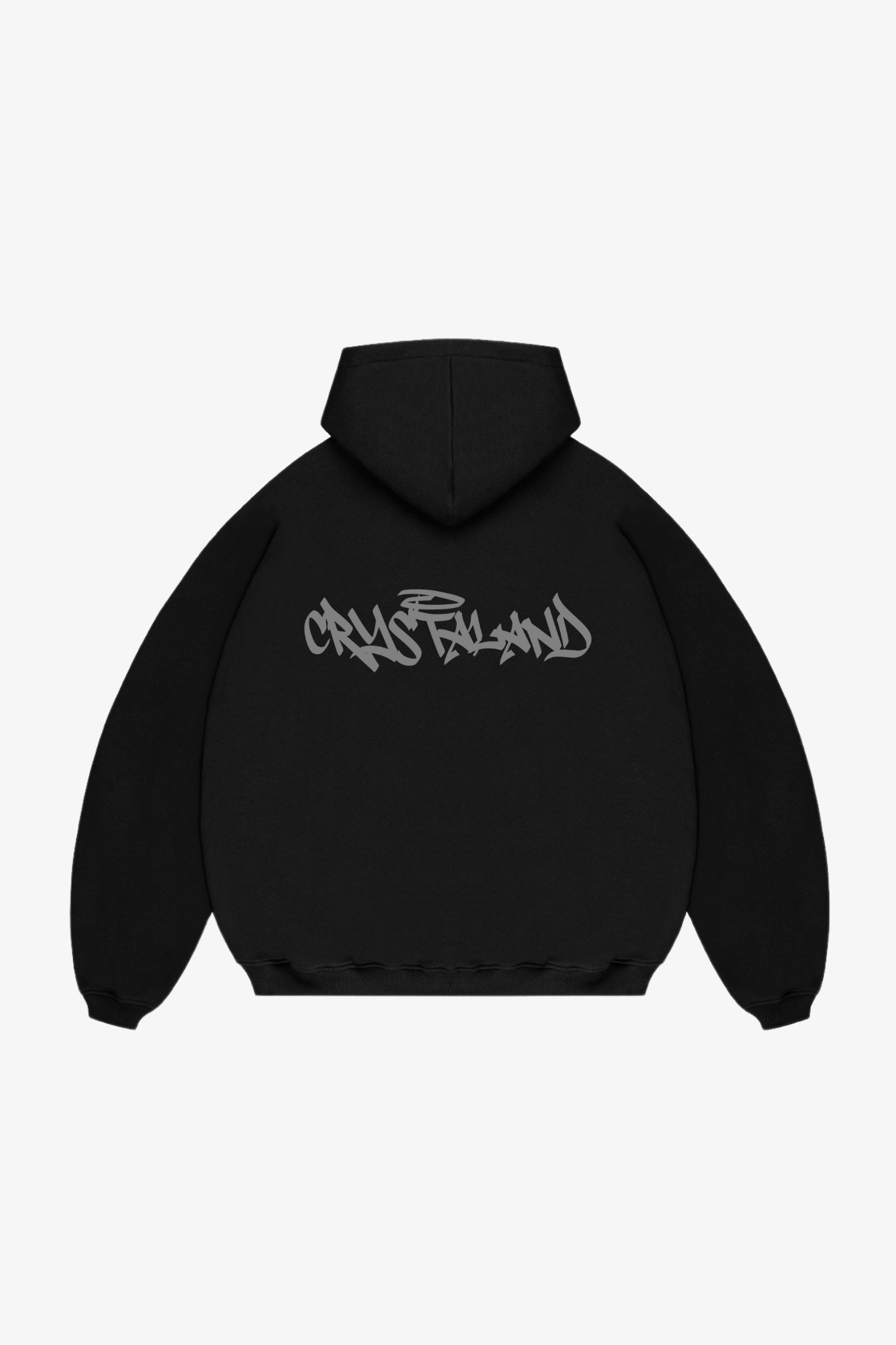 Crystaland Schwarzer Hoodie