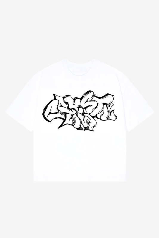 CRYSTALAND GRAFITTI WHITE T-SHIRT