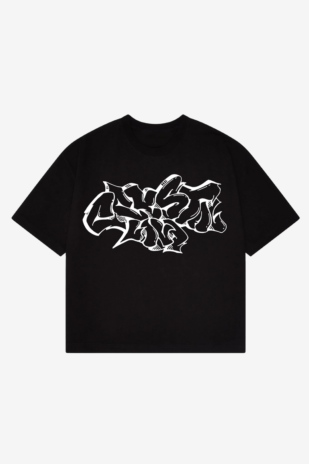 Crystaland Graphitti Black T-Shirt