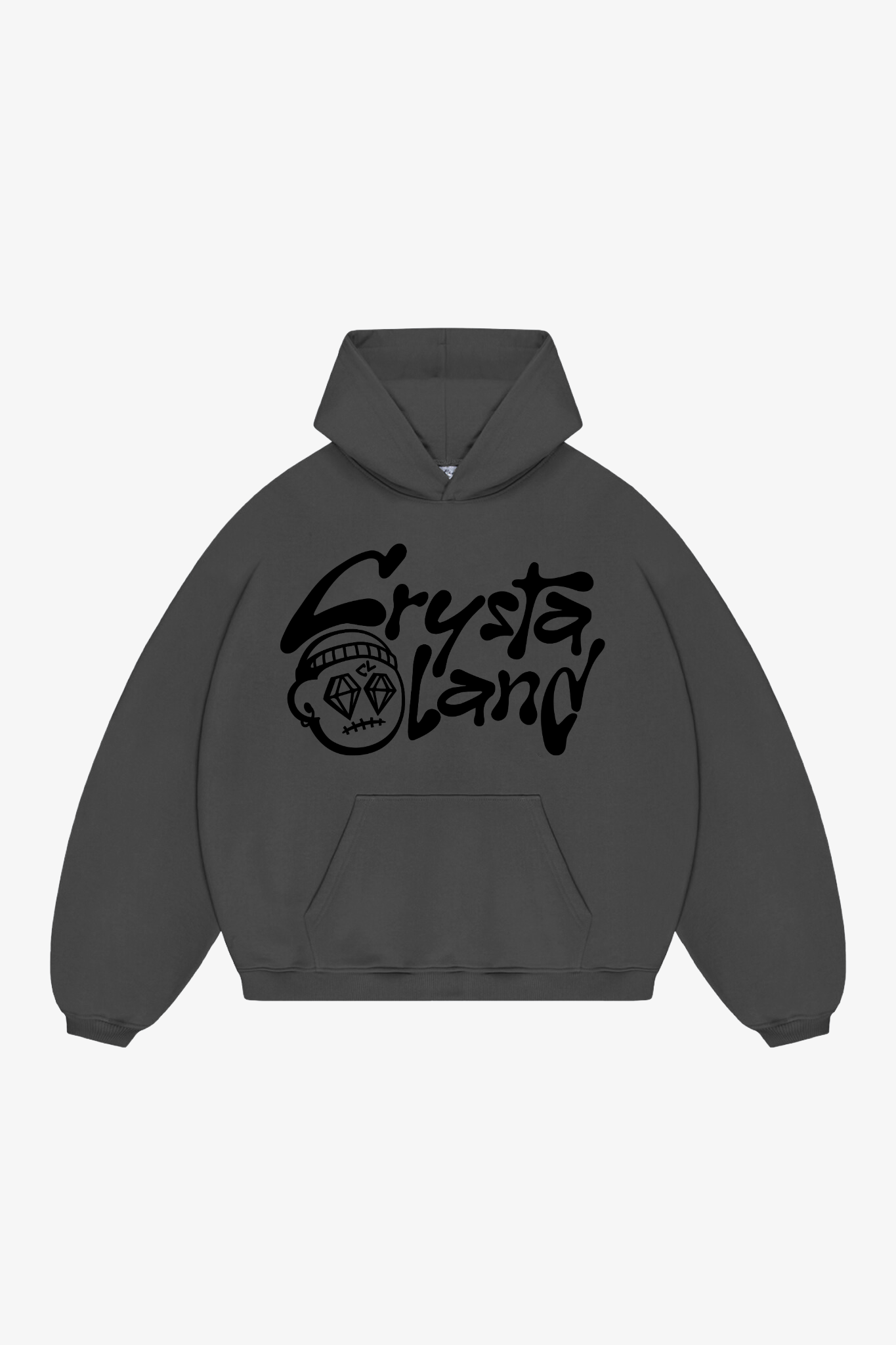 Crystaland Shadow Grey Hoodie