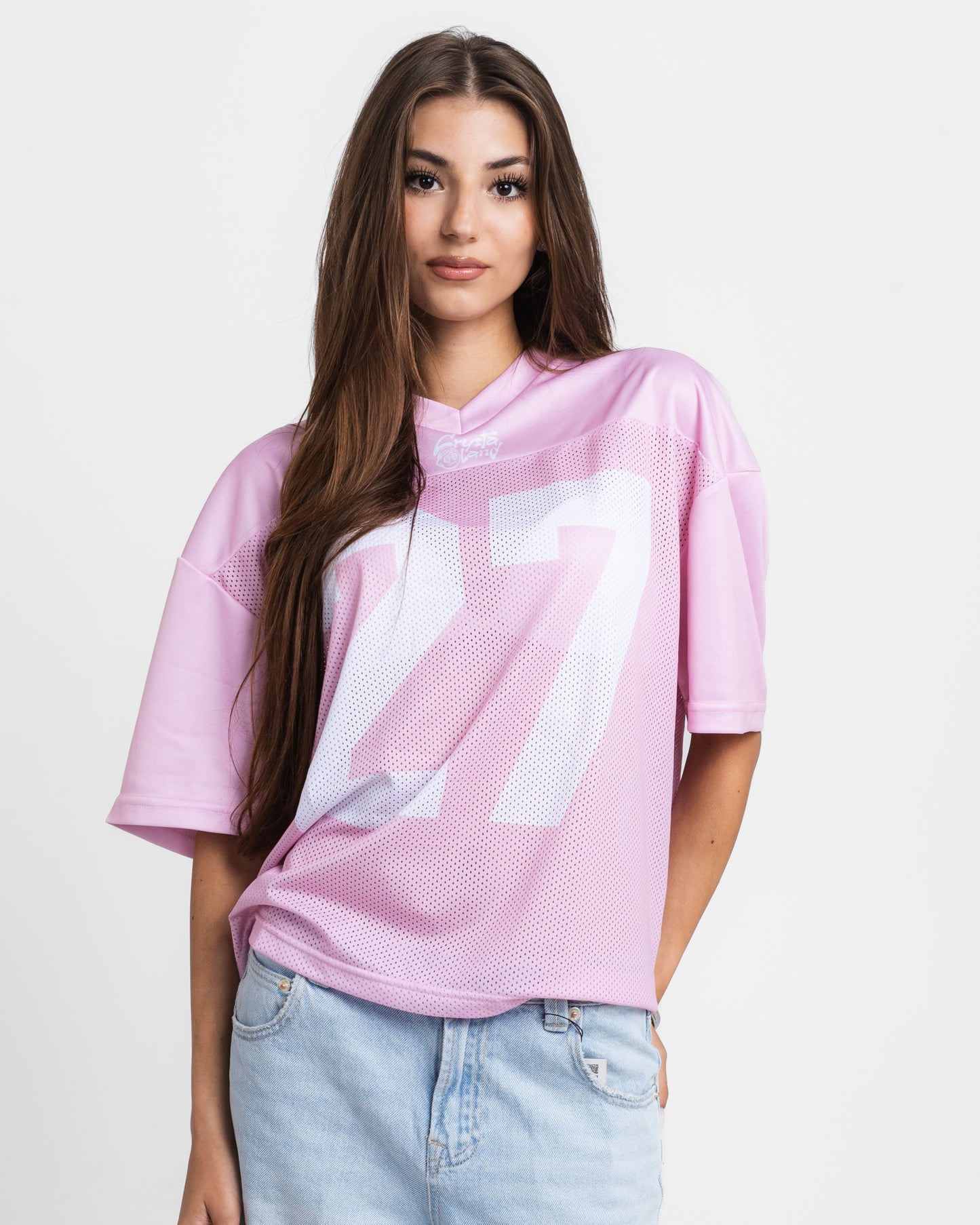 CRYSTALAND GRAFITTI SILVER GREY T-SHIRT