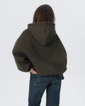 CRYSTALAND ESSENTIAL KHAKI HOODIE