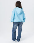 CRYSTALAND ESSENTIAL BABY BLUE HOODIE