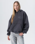 CRYSTALAND BASIC SCHATTEN GRAU HOODIE