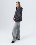CRYSTALAND BASIC SCHATTEN GRAU HOODIE