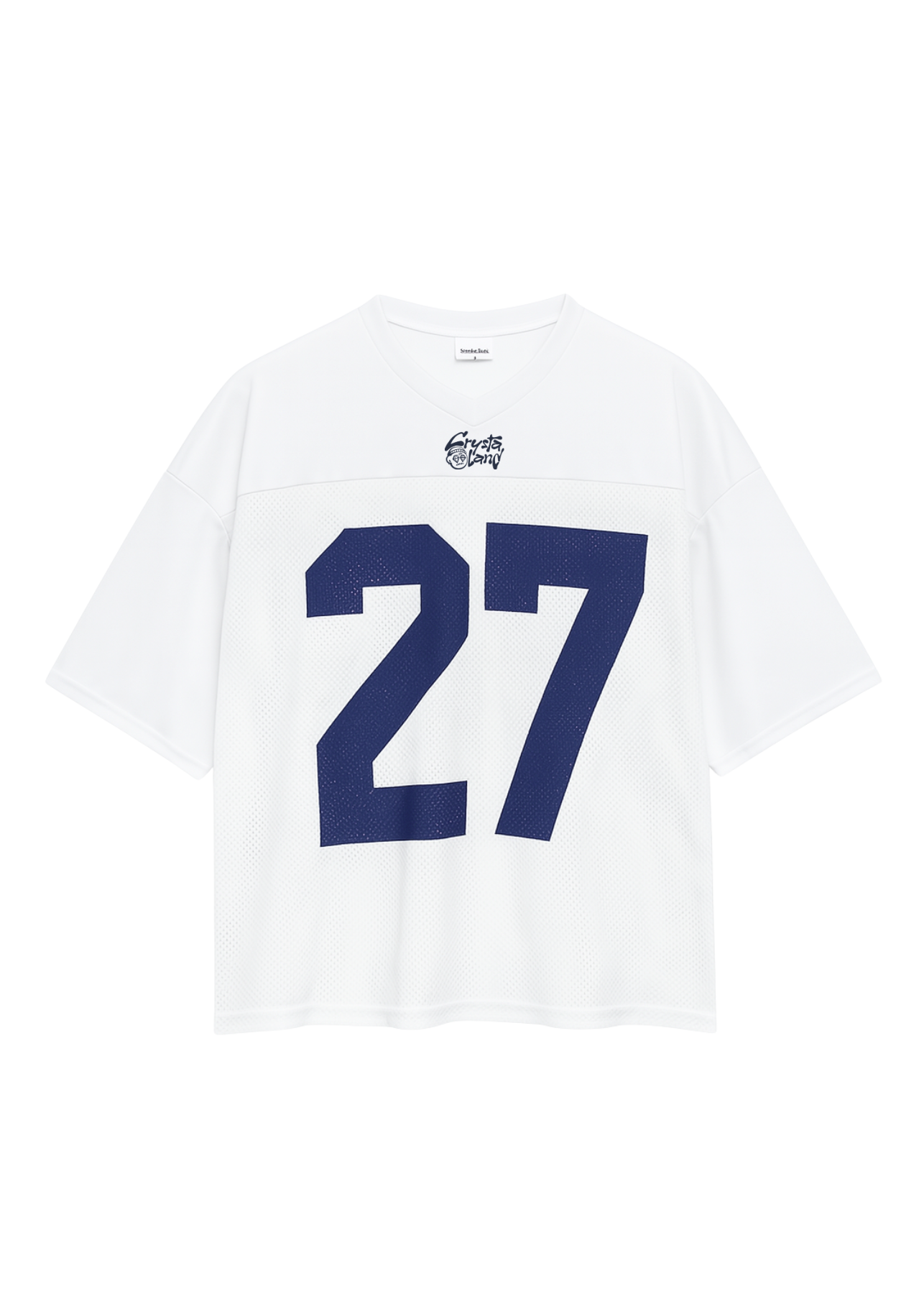 CRYSTALAND GRAFITTI SILVER GREY T-SHIRT