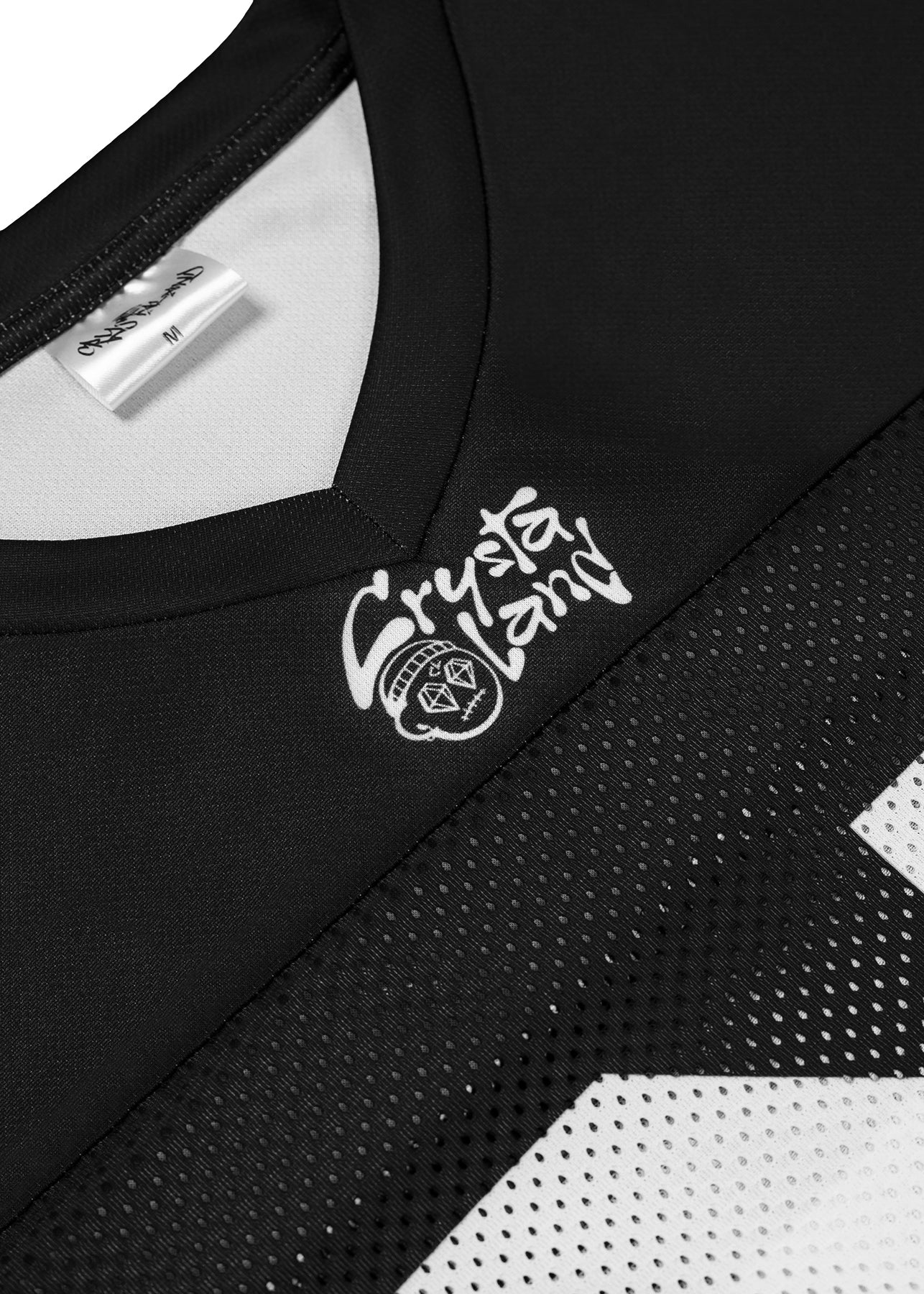 CRYSTALAND GRAFITTI SILVER GREY T-SHIRT