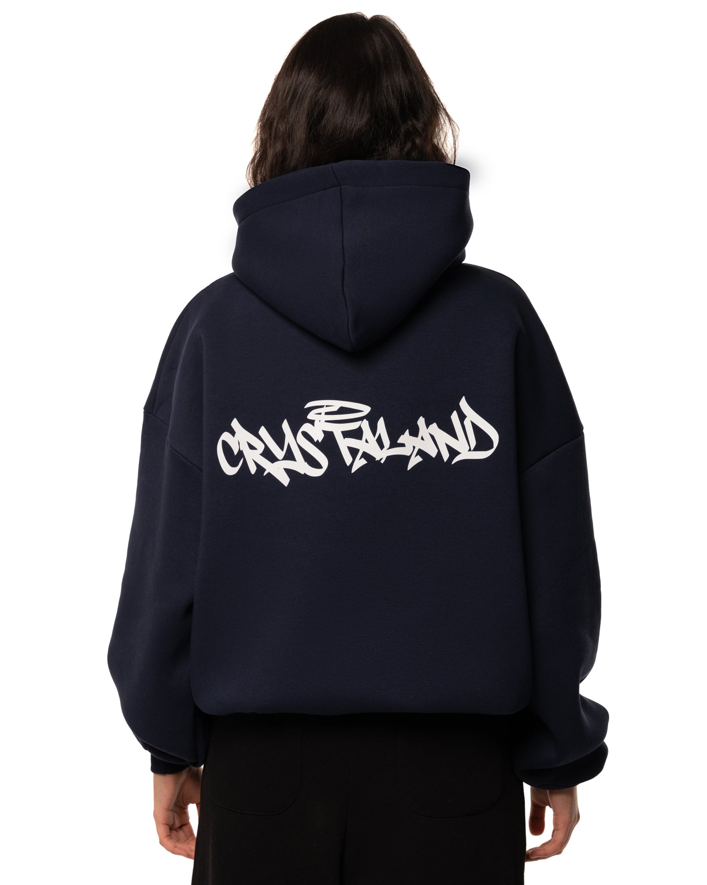 Crystaland Dark Navy Hoodie