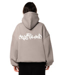 Crystaland Silbergrau Hoodie