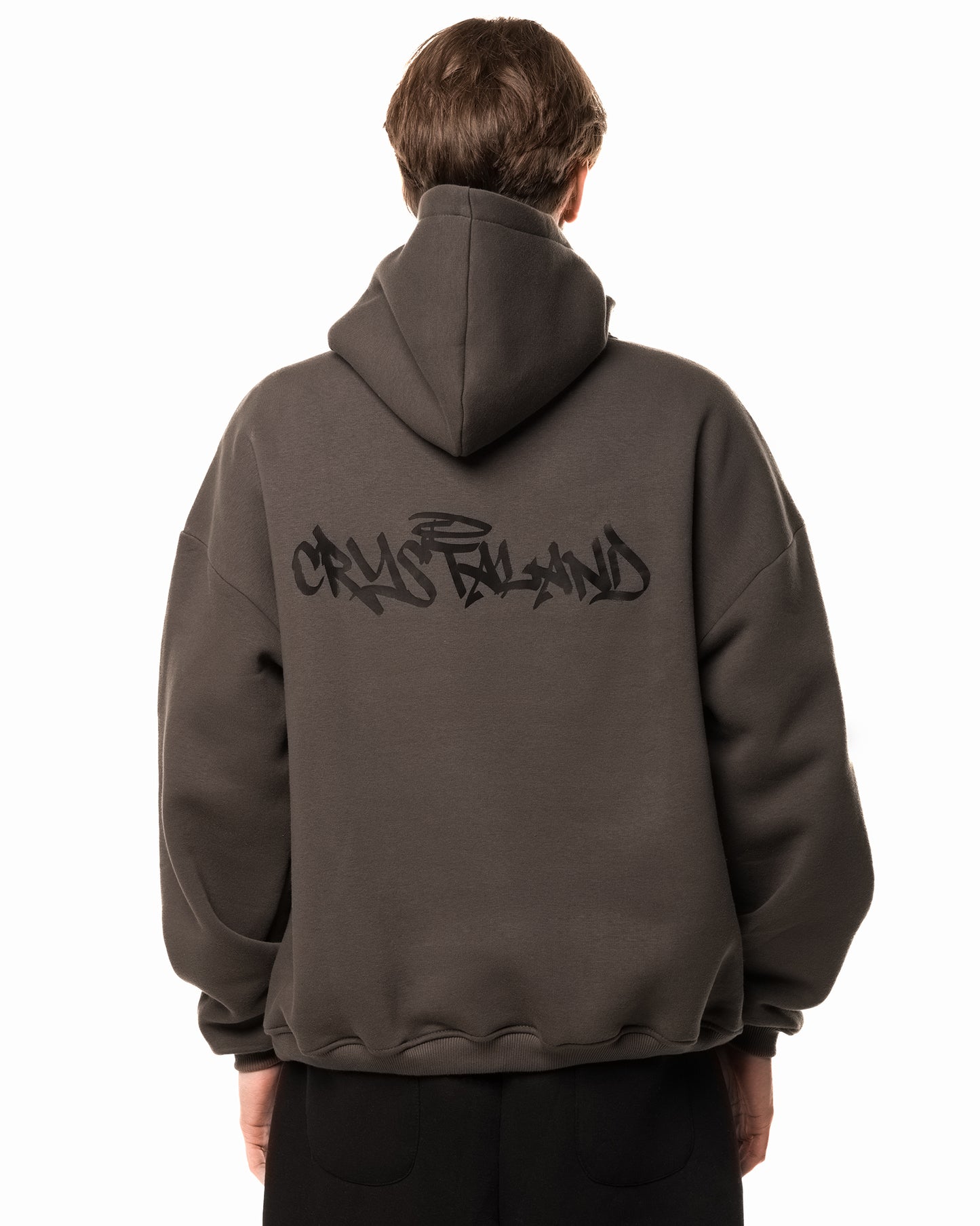 CRYSTALAND SHADOW GREY HOODIE