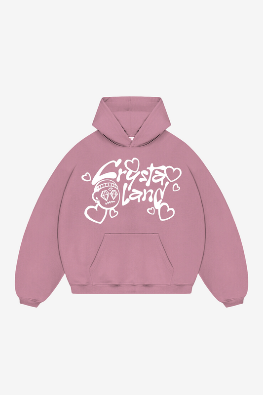 Crystaland Valentinstag Rose Hoodie