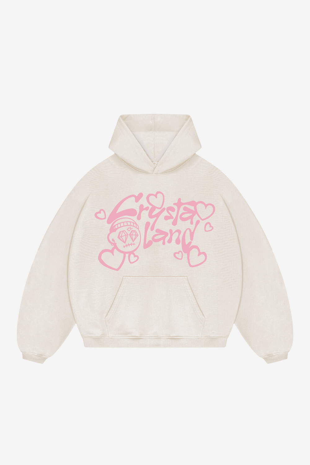 Crystaland Valentinstag Vanille Hoodie