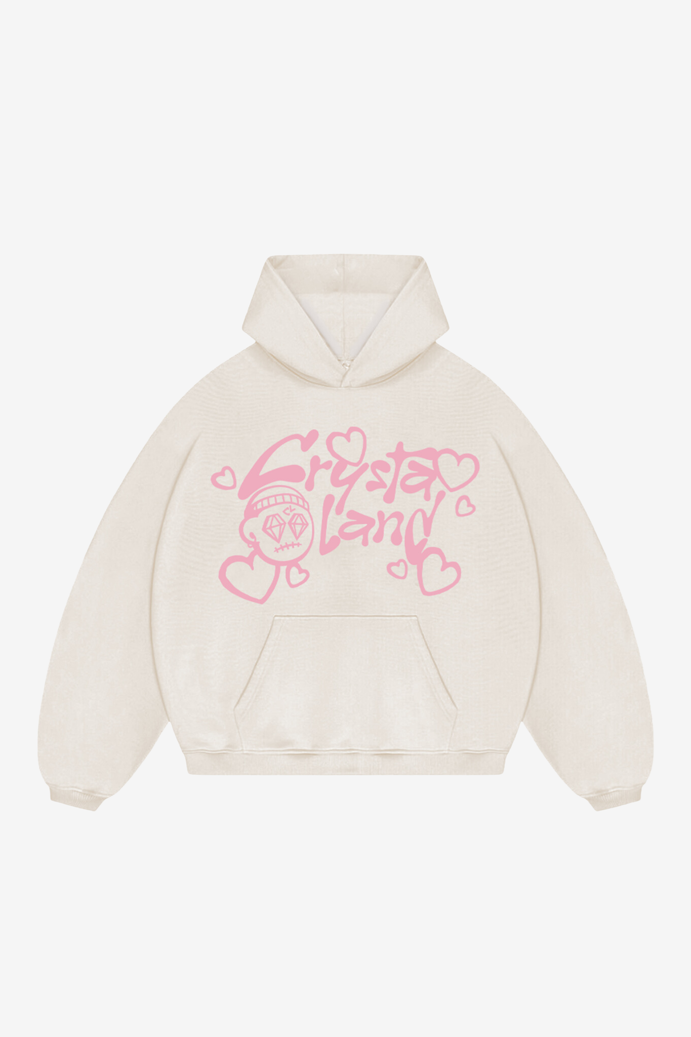 Crystaland Valentinstag Vanille Hoodie